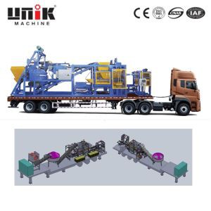 चल स्वचालित ब्लक मेसिन