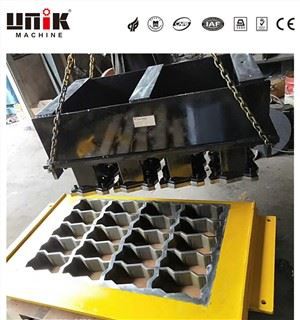 कंक्रीट ब्लकहरूको लागि स्टील मोल्डहरू